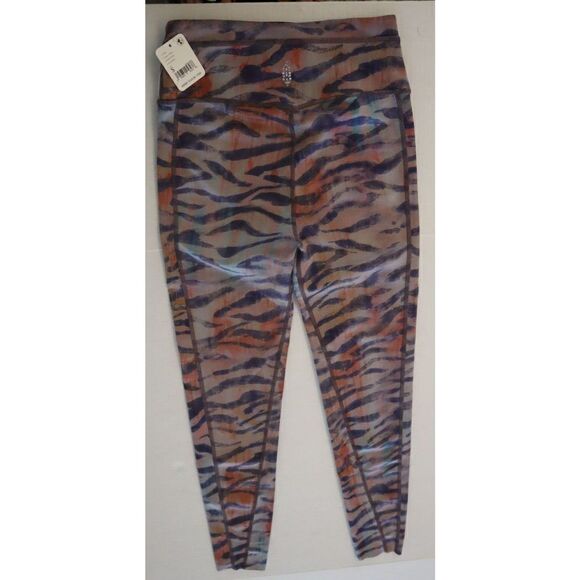 Free People Movement Women's Sz S Tiger Combo Reversible Leggings $118 - Picture 2 of 14